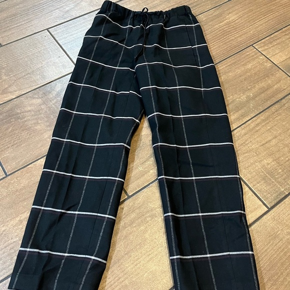 Aritzia The Group Babaton Jimmy Plaid Pull on Pants Size XXS - Picture 2 of 5